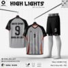 Áo đá bóng OBITO SPORT HighLights Xám – Cá tính, Mạnh mẽ và Siêu thoáng mát