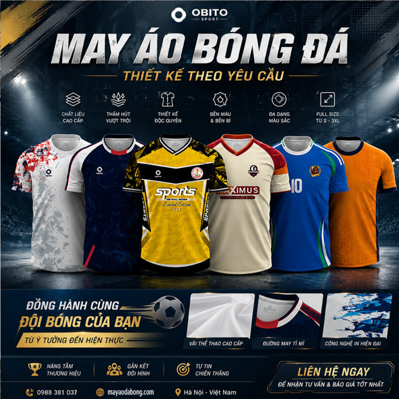 Áo bóng đá thiết kế