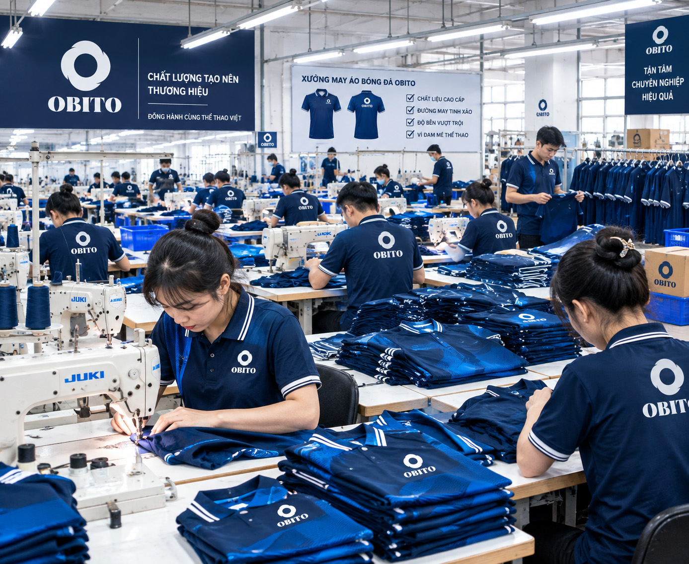 Xưởng may áo đá bóng OBITO SPORT