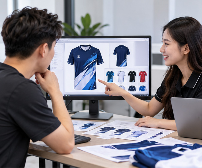 Tư vấn và thiết kế áo bóng đá